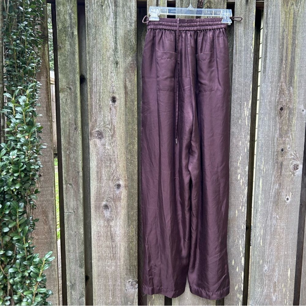 Silk Laundry Slouch Pants Size Small - Picture 9 of 13